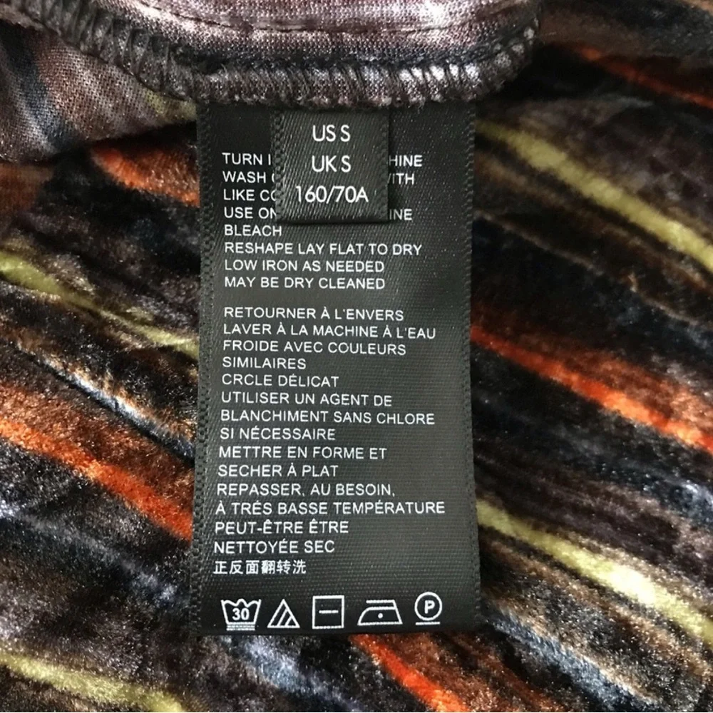 Urban Outfitters Crushed Velvet Flare Pants - Picture 9 of 12